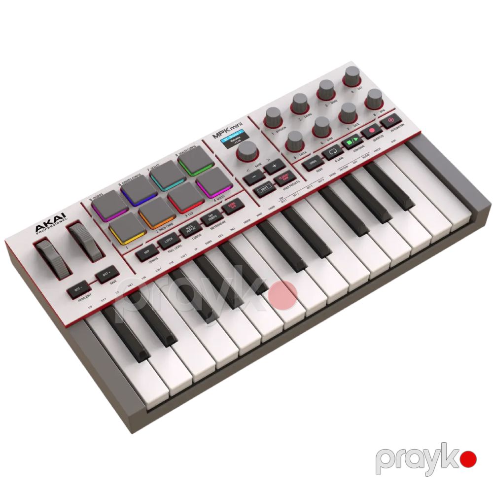 MIDI-klaviatura Akai MPKMINI4W — Studiya və konsert üçün, Bakı (3)