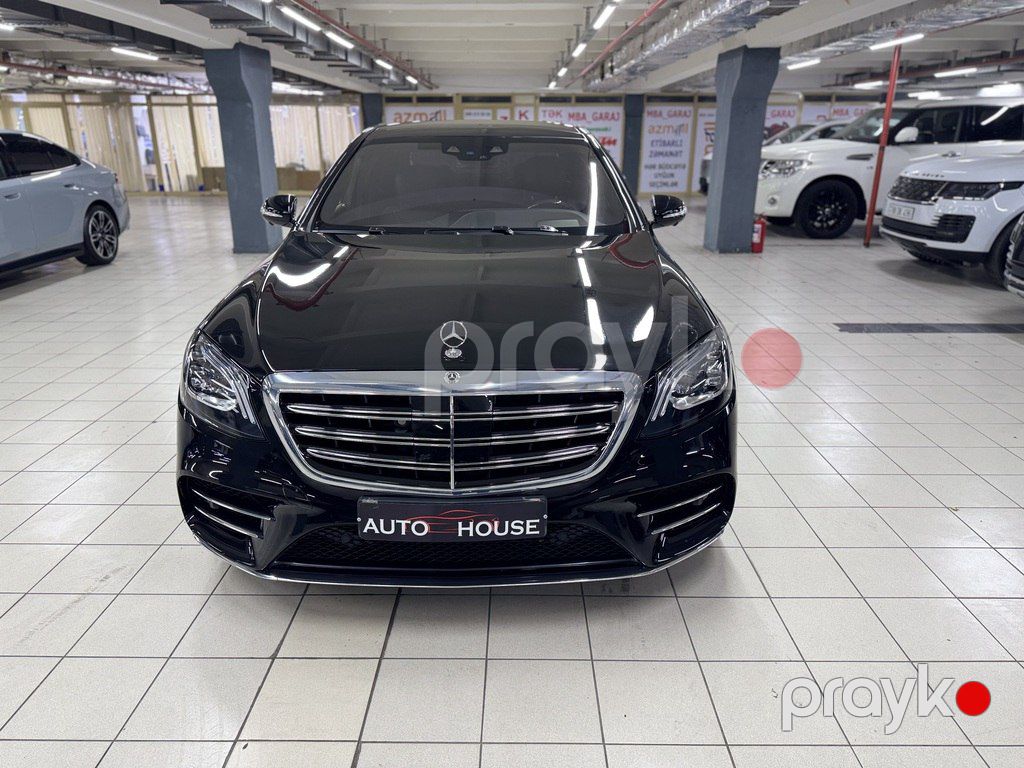 Mercedes S 560 4MATIC, 4.0 L, 2018 il, 60 000 km — Avtomobillər, Bakı (2)