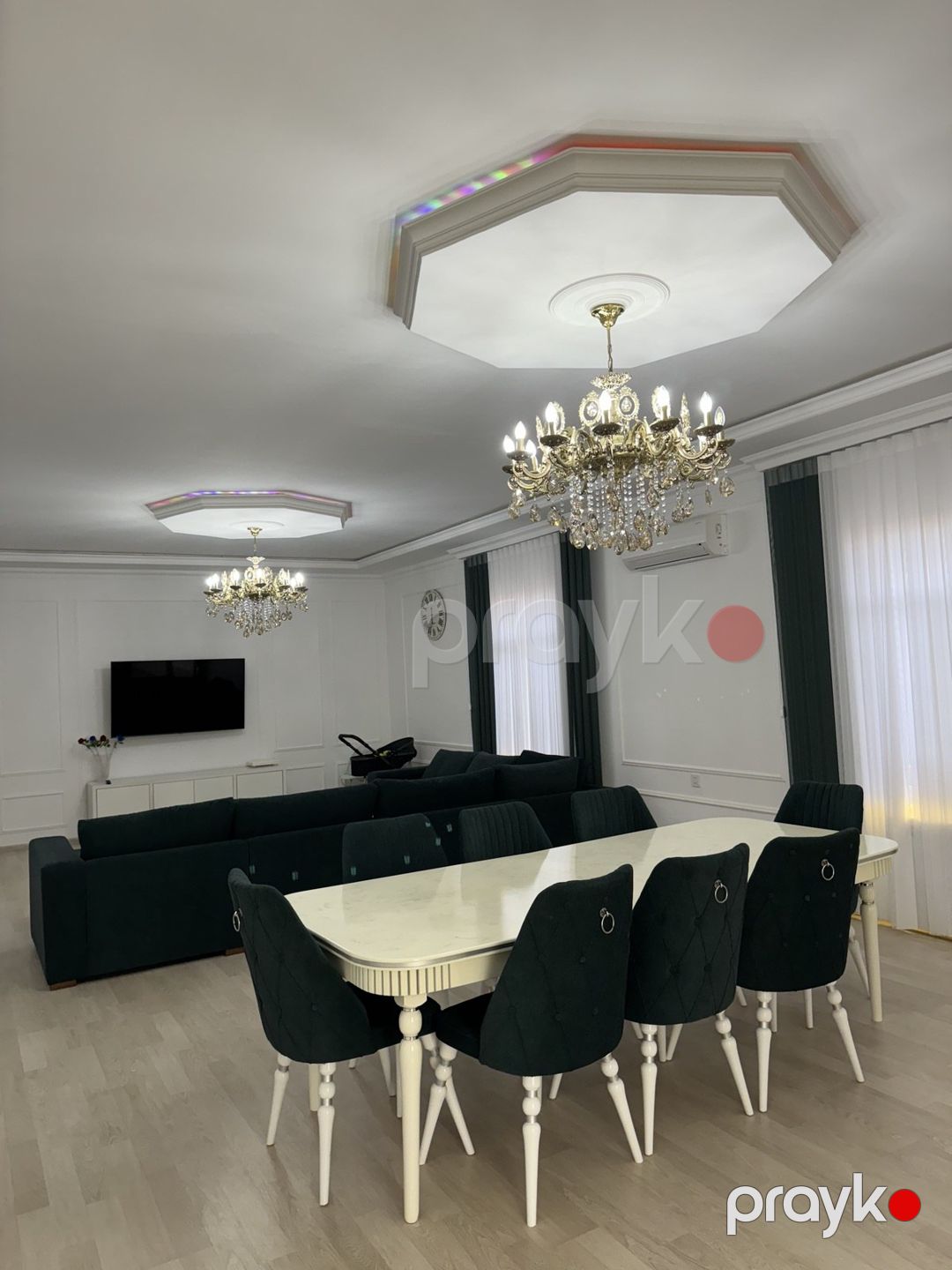 İcarəyə verilir 5 otaqlı həyət evi/bağ evi 300 m² — Ev, villa, Bakı (11)