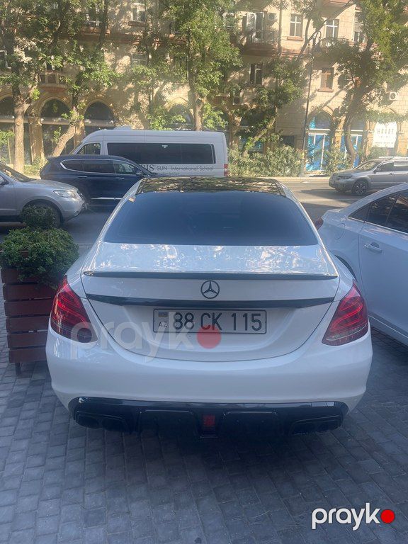 Mercedes C 300 4MATIC, 2.0 L, 2016 il, 189 000 km — Avtomobillər, Bakı (8)