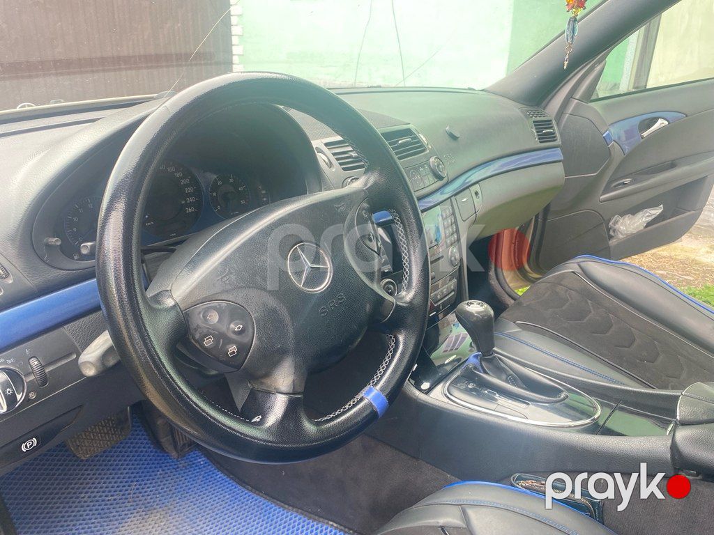 Mercedes E 220, 2.2 L, 2005 il, 450 000 km — Avtomobillər, Zaqatala (4)
