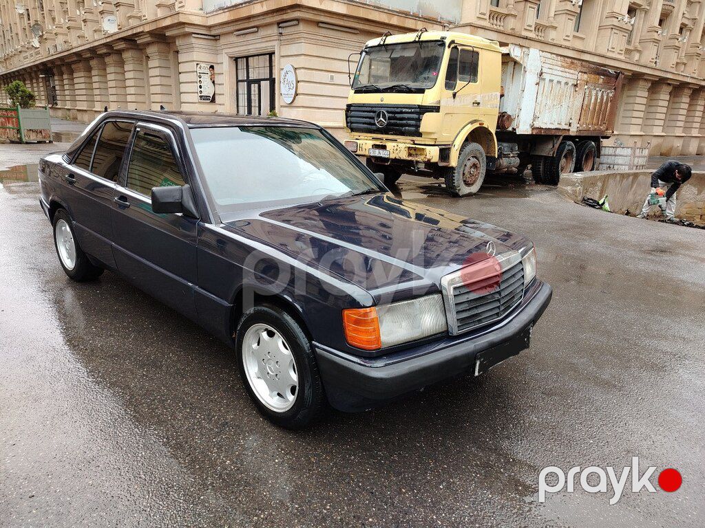 Mercedes 190, 2.0 L, 1991 il, 349 000 km — Avtomobillər, Bakı (3)