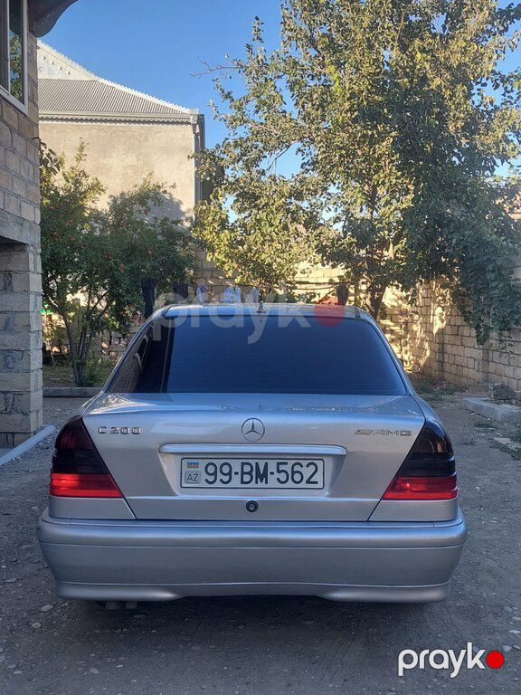 Mercedes C 200, 2.0 L, 1999 il, 265 000 km — Avtomobillər, Yevlax (2)