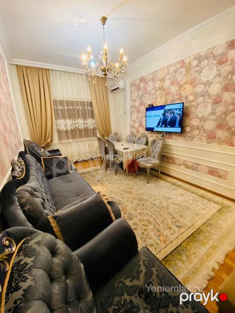 Satılır 3 otaqlı Bina evi menzil (Yeni tikili), 80 m², Nərimanov rayonu — Bakı