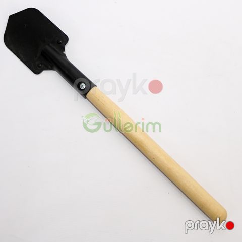 Bağ Lapatkası (Taxta Saplı Metal Başlıqlı)