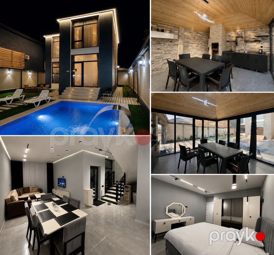 Satılır 3 otaqlı həyət evi/bağ evi 100 m² — Ev, villa, Qəbələ (3)
