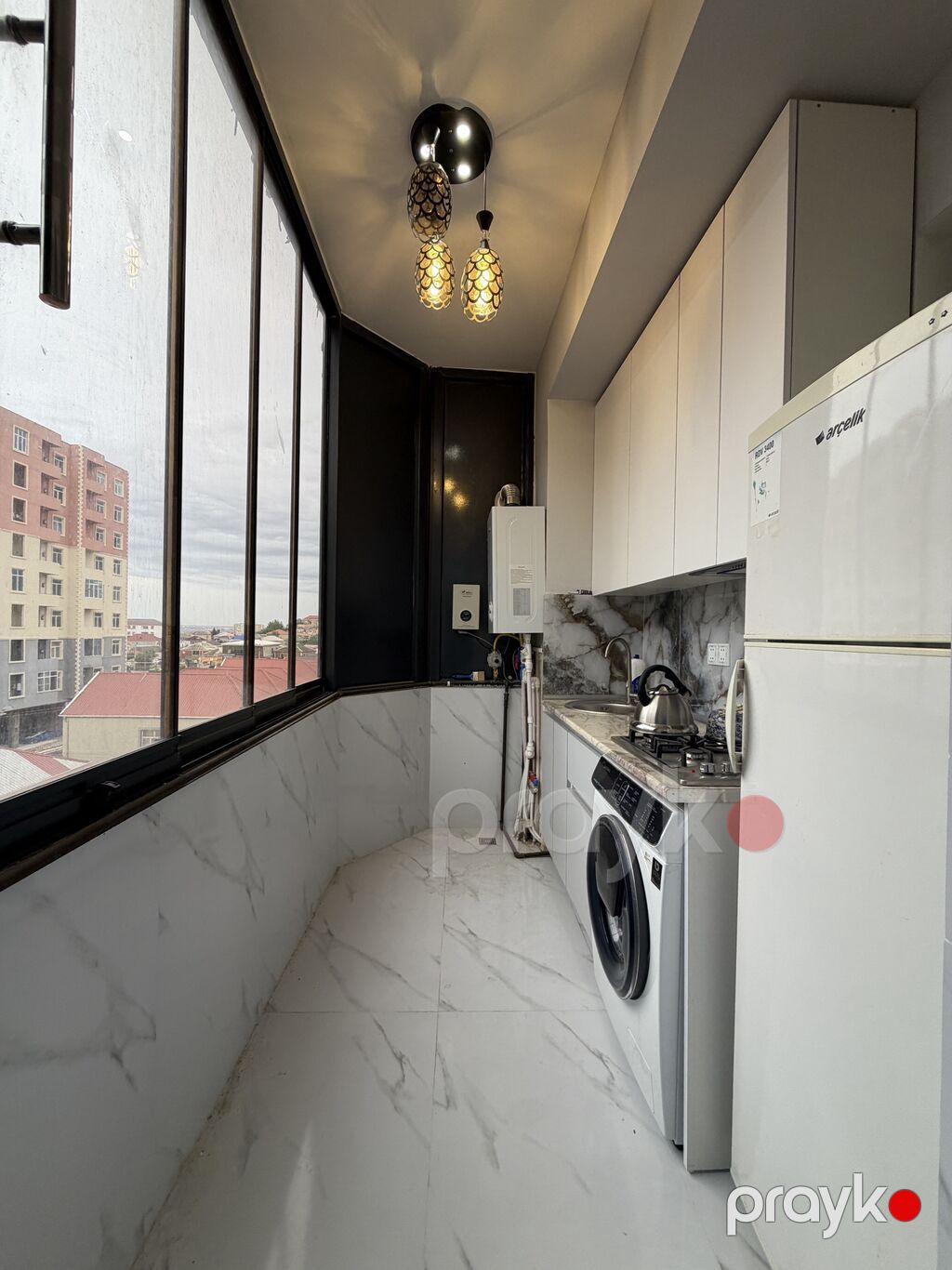 2 otaqlı, Yeni tikili, 51 kv. m — Mənzil, Masazır (9)