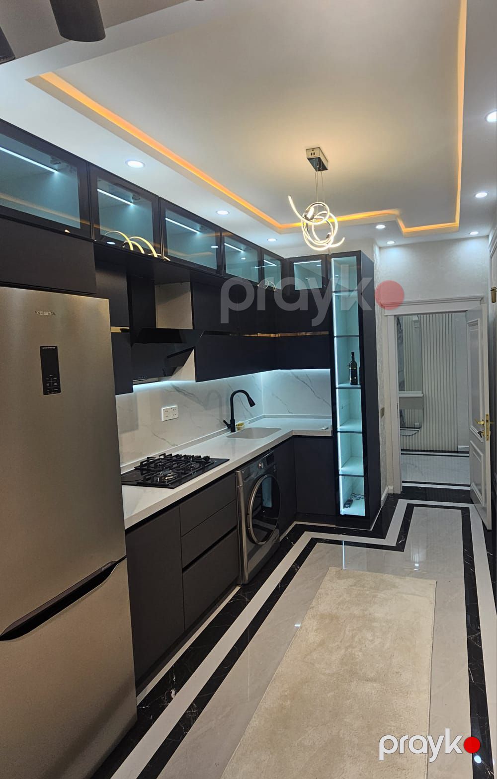 Satış: 2 otaqlı Yeni tikili, 75 m², Sabunçu rayonu — Mənzil, Bakı (8)