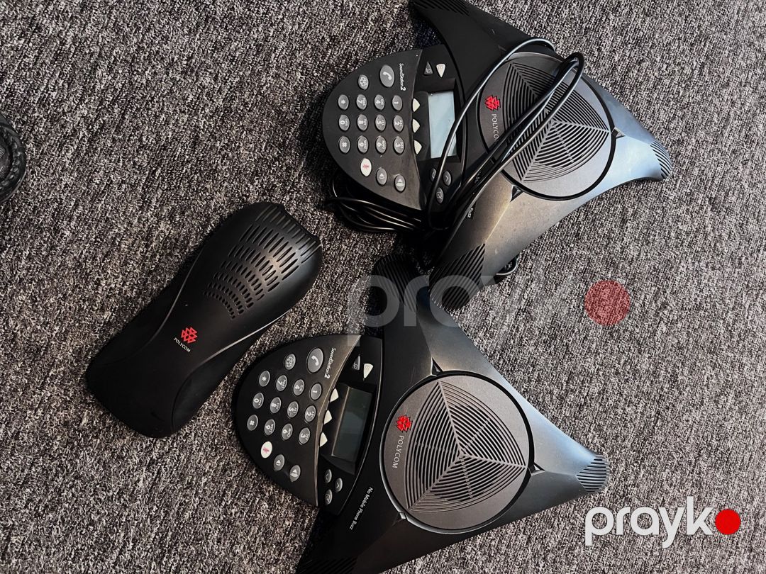 Polycom SoundStation2 konfrans telefonu — Şəbəkə və server avadanlığı, Bakı (3)
