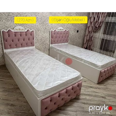 Oğlan və qız üçün, Yeni, Çarpayı, Bazalı, Matras ilə, Siyirməsiz — Bakı