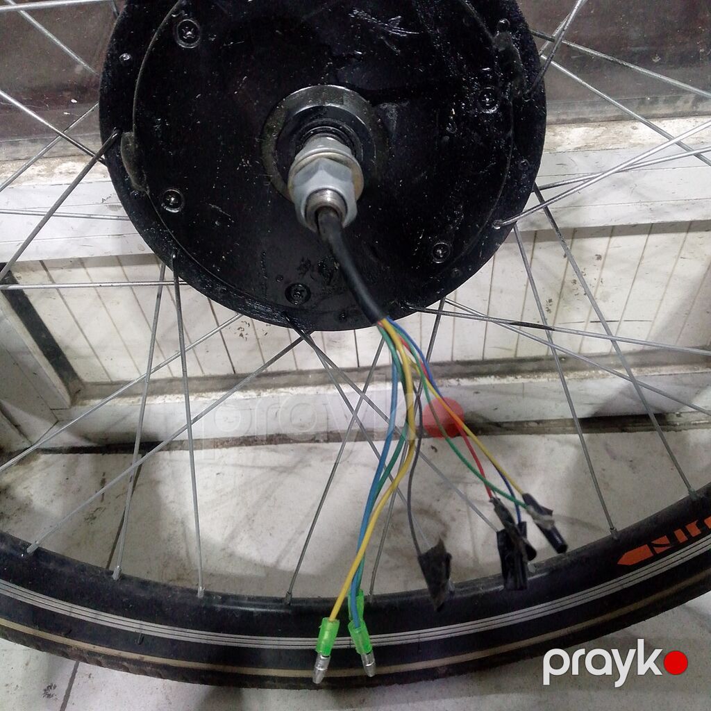Elektrikli velosiped üçün ön təkər komplekti 350watt 36 volt - Ölçü — Ehtiyat hissələri və aksesuarlar, Sabirabad (3)