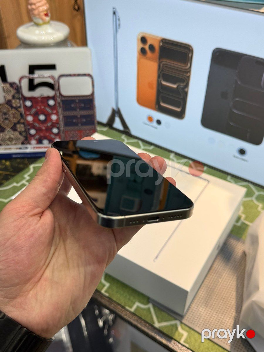 Apple iPhone 15 Pro Natural Titanium 256GB/8GB — Smartfonlar, Bakı (6)