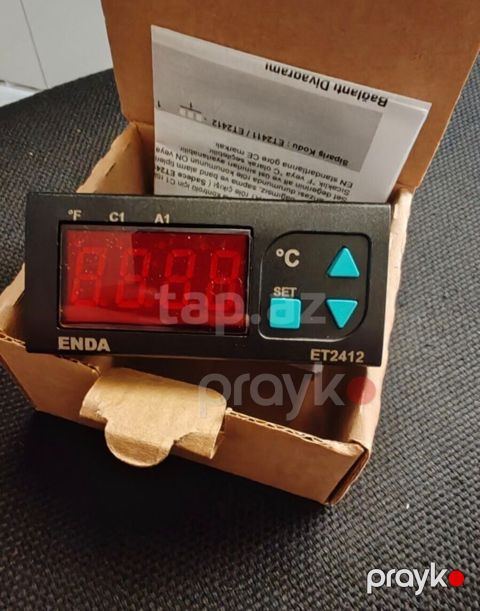 Enda ET2412 temperatur nəzarətçisi - Model: Enda ET2412 - Rəqəmsal — Şabran