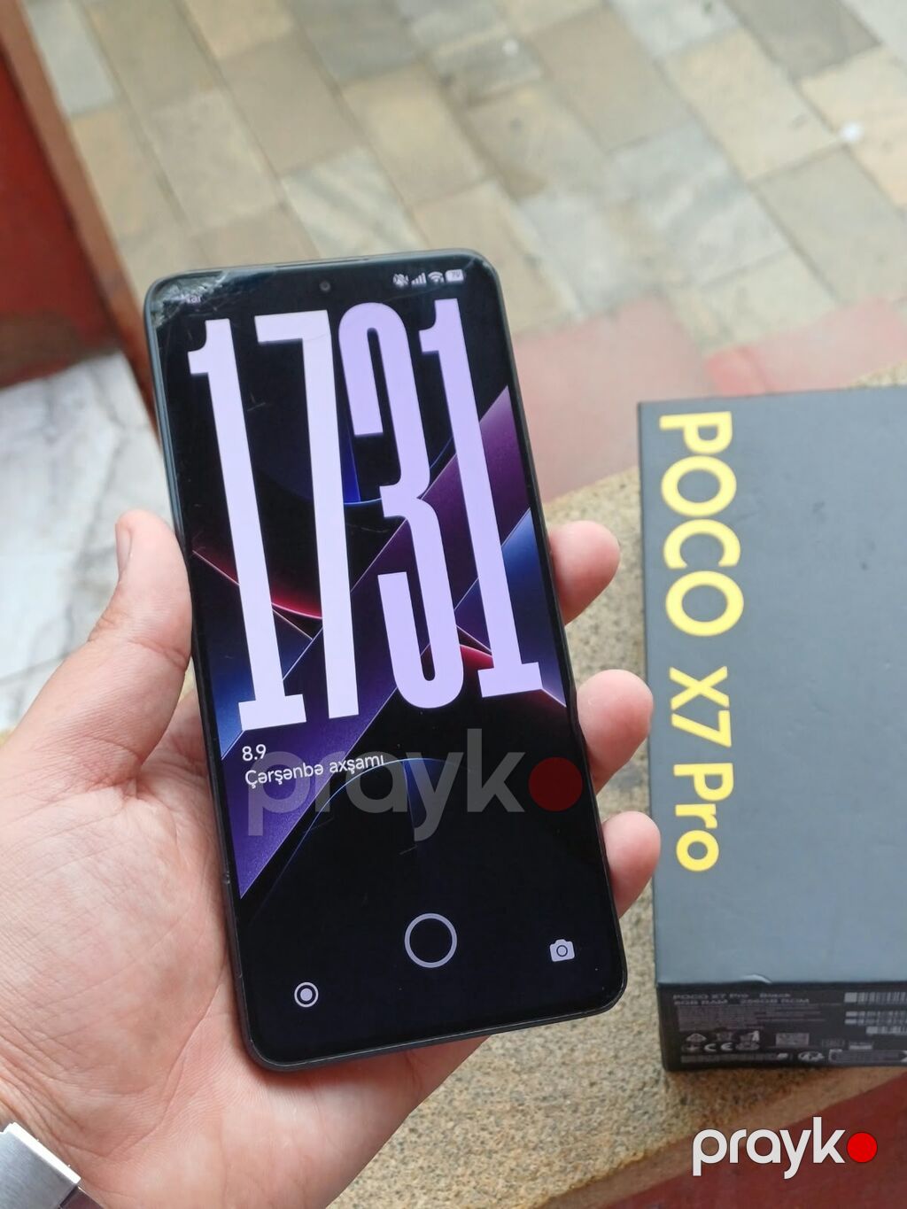 Poco X7 Pro, 256 GB, rəng - Qara, Zəmanət, Barmaq izi, Simsiz şarj — Xiaomi, Bakı (2)