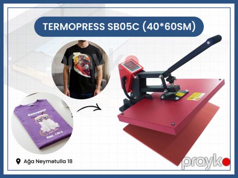 Termopres sublimasiya aparatı Freesub 40x60sm — Bakı