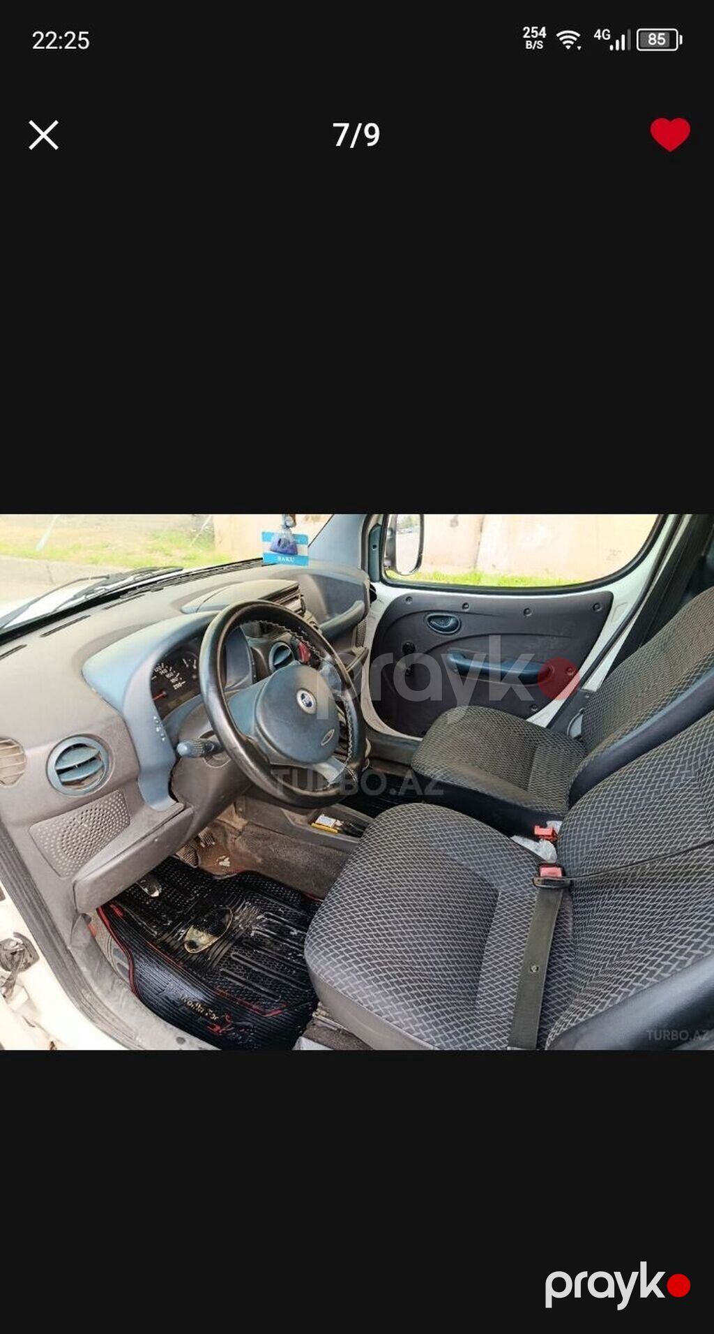 Fiat Doblo yük/kommersiya furgonu - Korpus: 2 qapılı arxa qoşa qapılı — Avtomobillər, Gədəbəy (4)