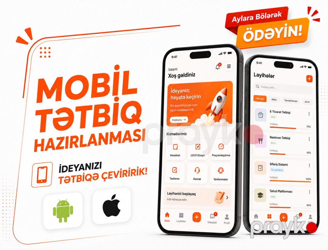 Mobil tətbiqlərin hazırlanması (Android & iOS) — Reklama, IT, marketing, Bakı (2)