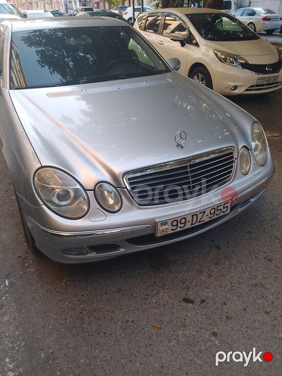 Mercedes E 240, 2.6 L, 2002 il, 253 363 km — Avtomobillər, Bakı (8)