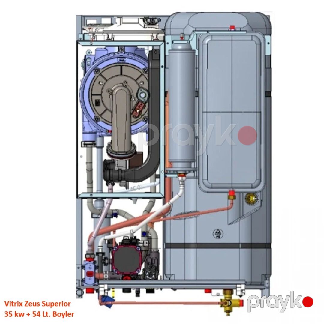Kombi "İmmergas Zeus Superiror 35 kw" — Təmir və inşaat, Bakı (9)