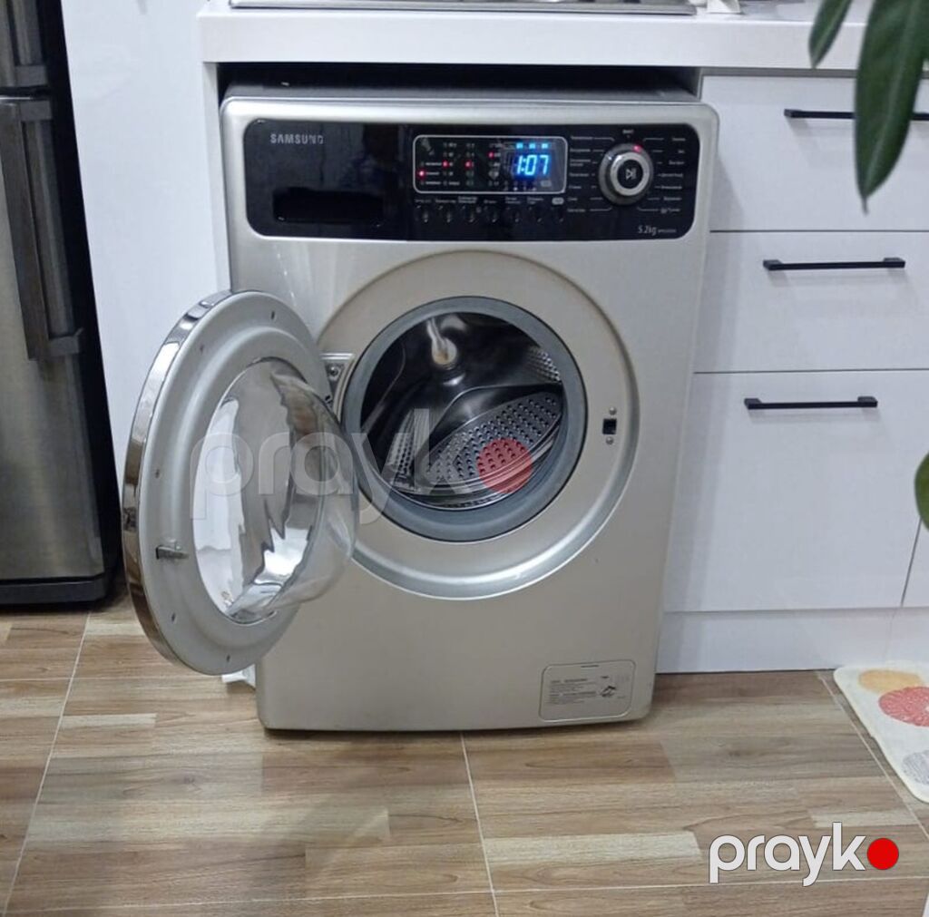 Paltaryuyan maşın Samsung, 5 kq, İşlənmiş, Avtomat, Qurutmasız — Çamaşır maşınları, Bakı (2)