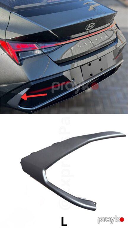 "Hyundai Elantra 2023-2024" arxa bamperləri — Ehtiyat hissələri və aksesuarlar, Bakı (5)