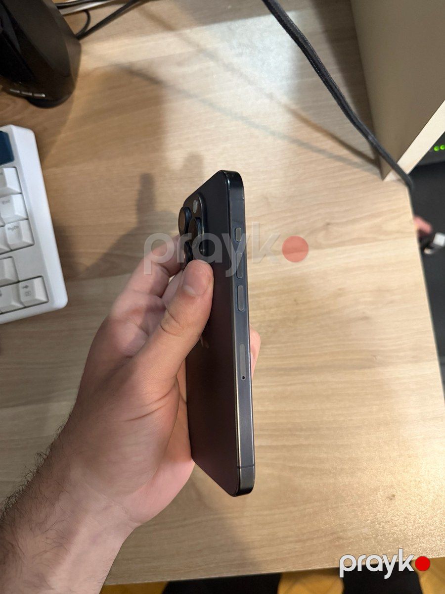 Apple iPhone 15 Pro Blue Titanium 128GB/8GB — Smartfonlar, Bakı (4)