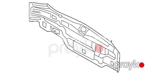 Kia Cerato 2016-2028 Arxa Panel — Bakı