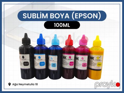 Sublim boya 100ml Epson — Bakı