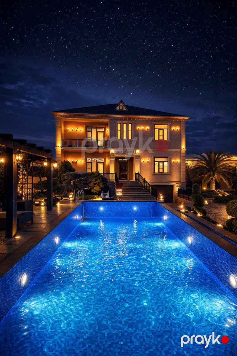İcarəyə verilir 6 otaqlı həyət evi/bağ evi 500 m² — Ev, villa, Bakı (2)