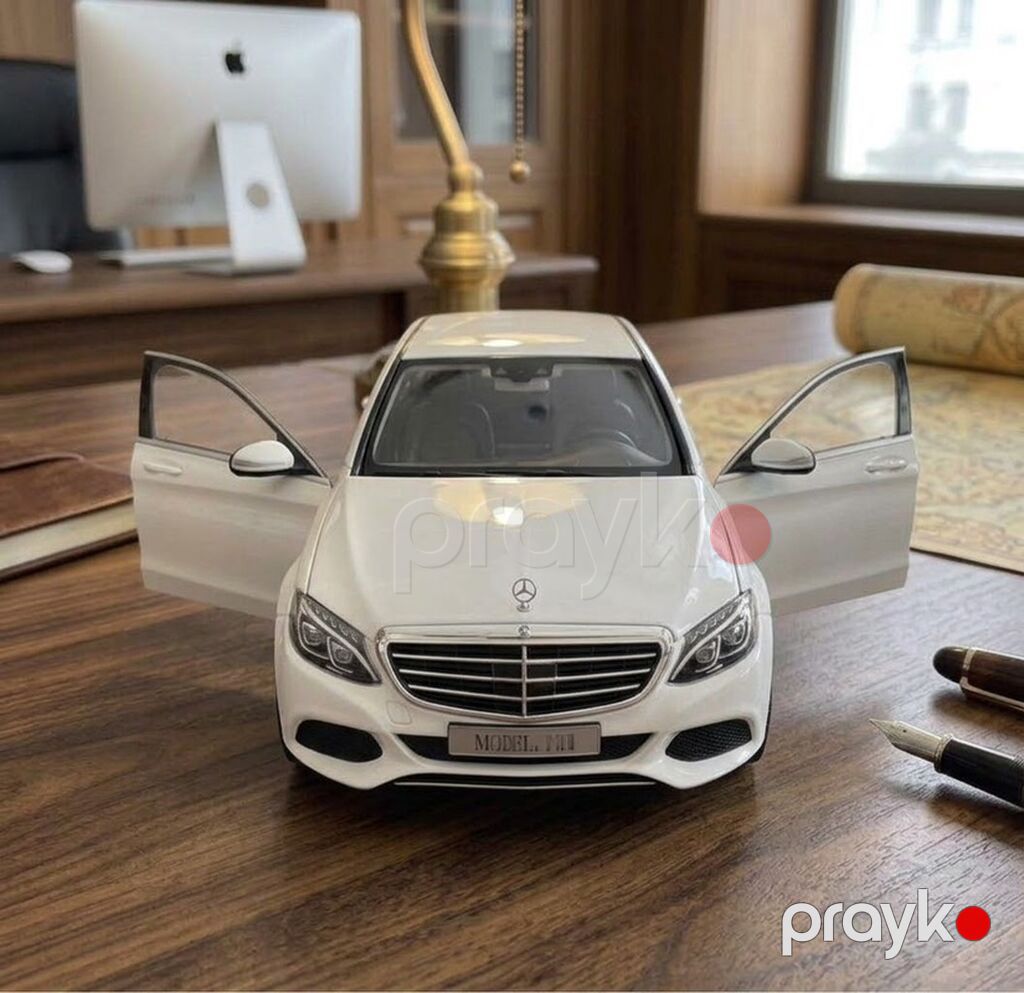 Mercedes-Benz C-Class 1:18 miqyaslı kolleksiya modeli — Oyuncaq nəqliyyatı, Bakı (5)