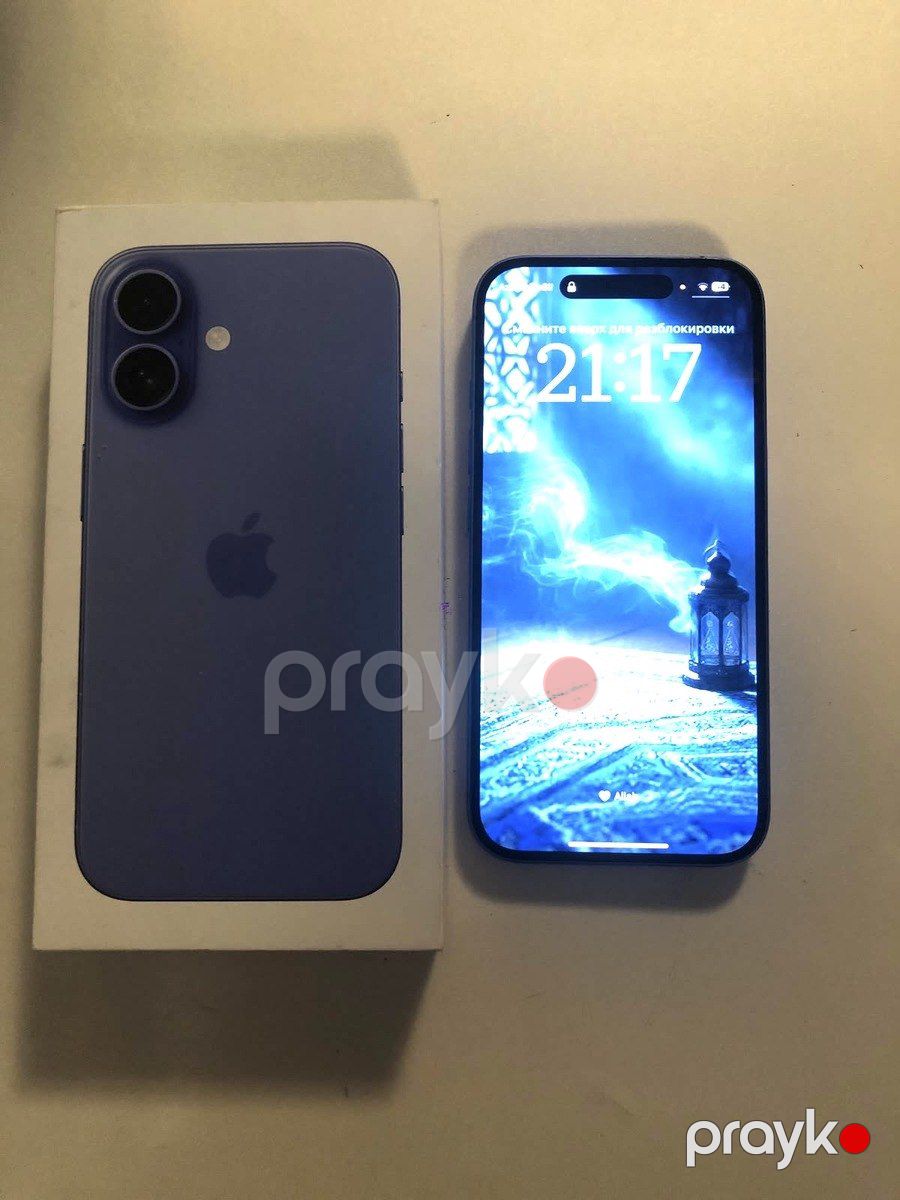 Apple iPhone 16 Ultramarine 128GB/8GB — Smartfonlar, Sumqayıt (3)