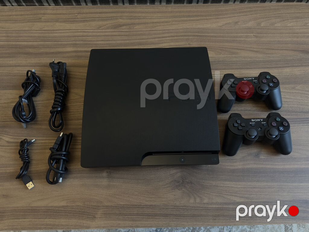Ps 3 slim şexsi çox az istifade olunmuş temirde olmayan ps idealin — Oyun konsolları, Digah (7)
