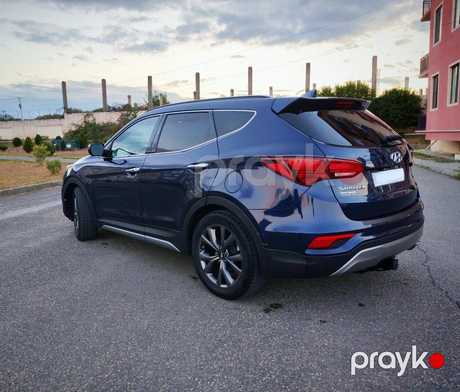 Hyundai Santa Fe, 2.0 L, 2018 il, 129 000 km — Avtomobillər, Bakı (8)