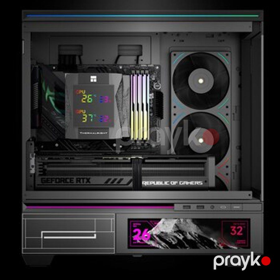 CPU kuler Thermalright royal knight 120 digital bk — Masaüstü kompüterlər, Bakı (2)