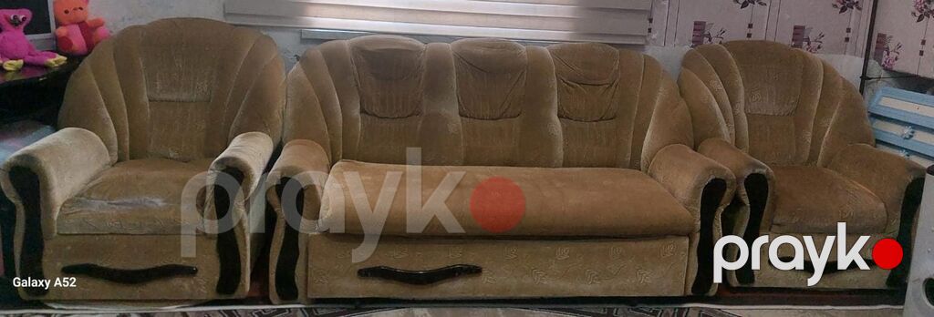 İşlənmiş, Klassik divan, Divan, Bazasız, Açılan — Yumşaq mobilya dəstləri, Qobu (2)