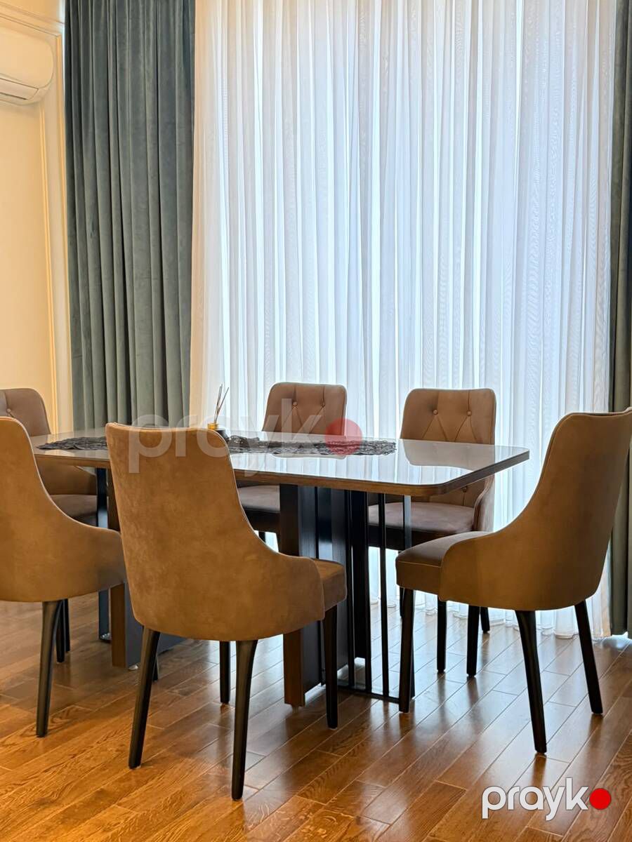 İcarəyə verilir 3 otaqlı yeni tikili 140 m² — Mənzil, Bakı (8)