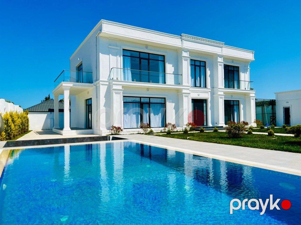 Satılır 6 otaqlı həyət evi/bağ evi 450 m² — Ev, villa, Bakı (2)