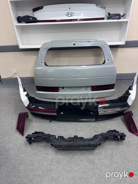 Hyundai Santa Fe hybrid 2025 arxa bumper və baqajı — Bakı