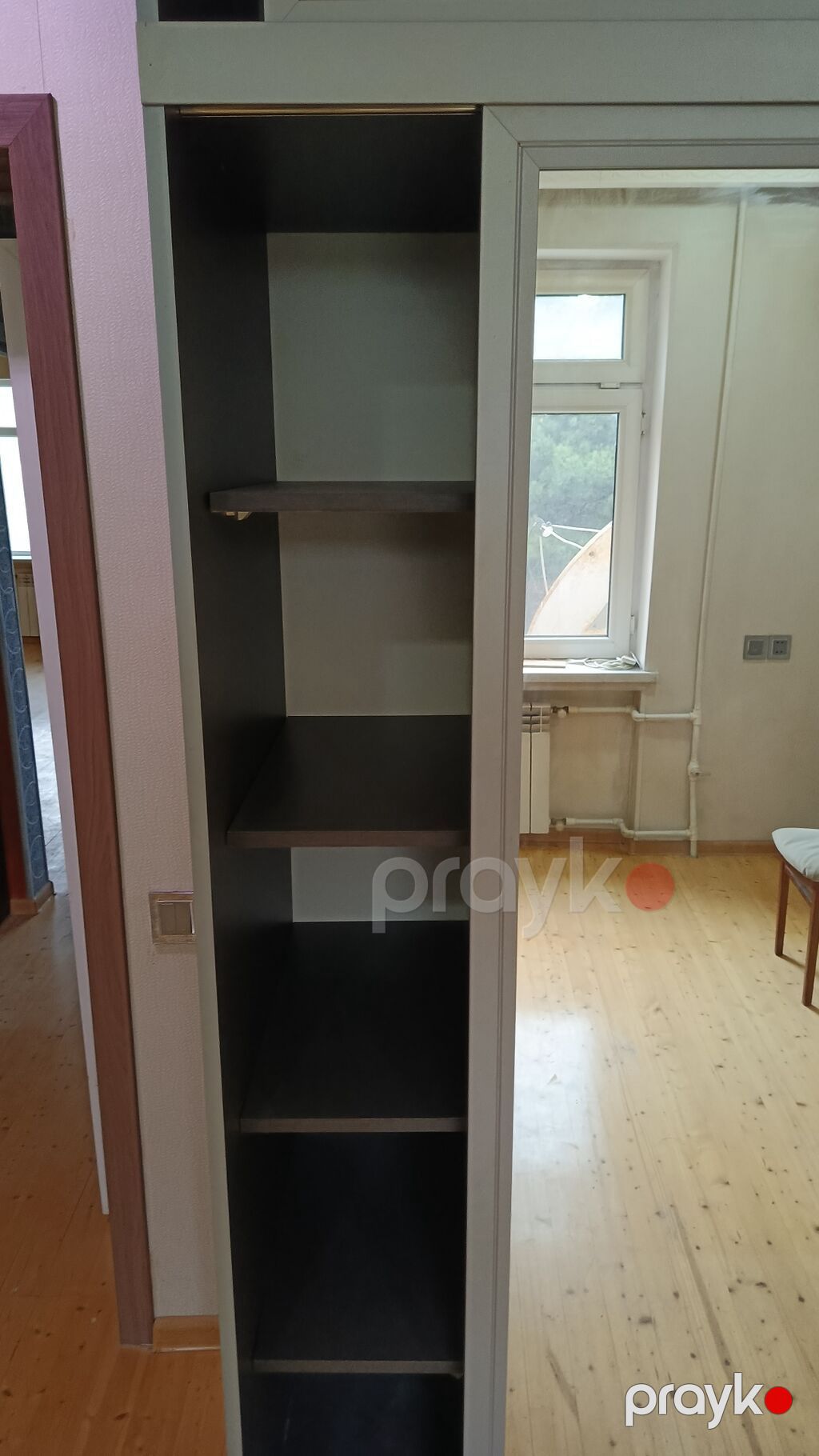 İşlənmiş, 3 qapılı, Güzgülü, Boz, Kupe, Düz dolab — Şkaflar, Bakı (3)