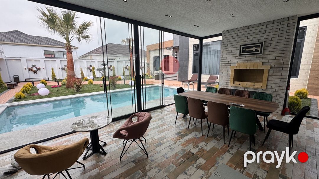 Satılır 5 otaqlı həyət evi/bağ evi 250 m² — Ev, villa, Bakı (9)