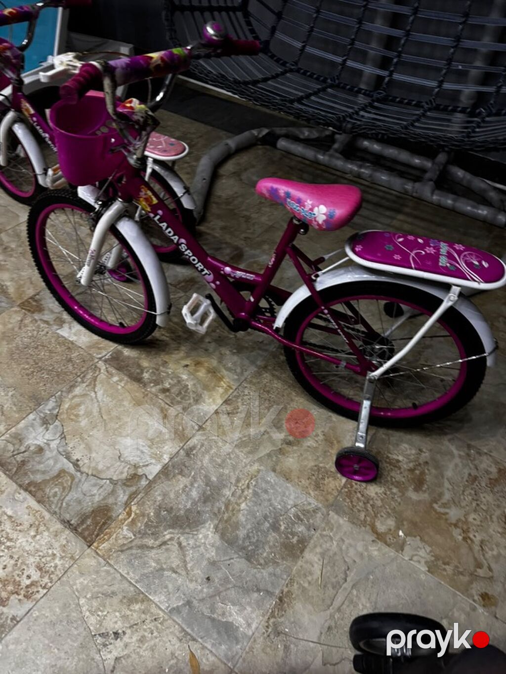 Uşaq velosipedi – Lada Sport, çəhrayı/bənövşəyi dizayn - Təxmini 16" — Uşaq velosipedləri, Bakı (3)