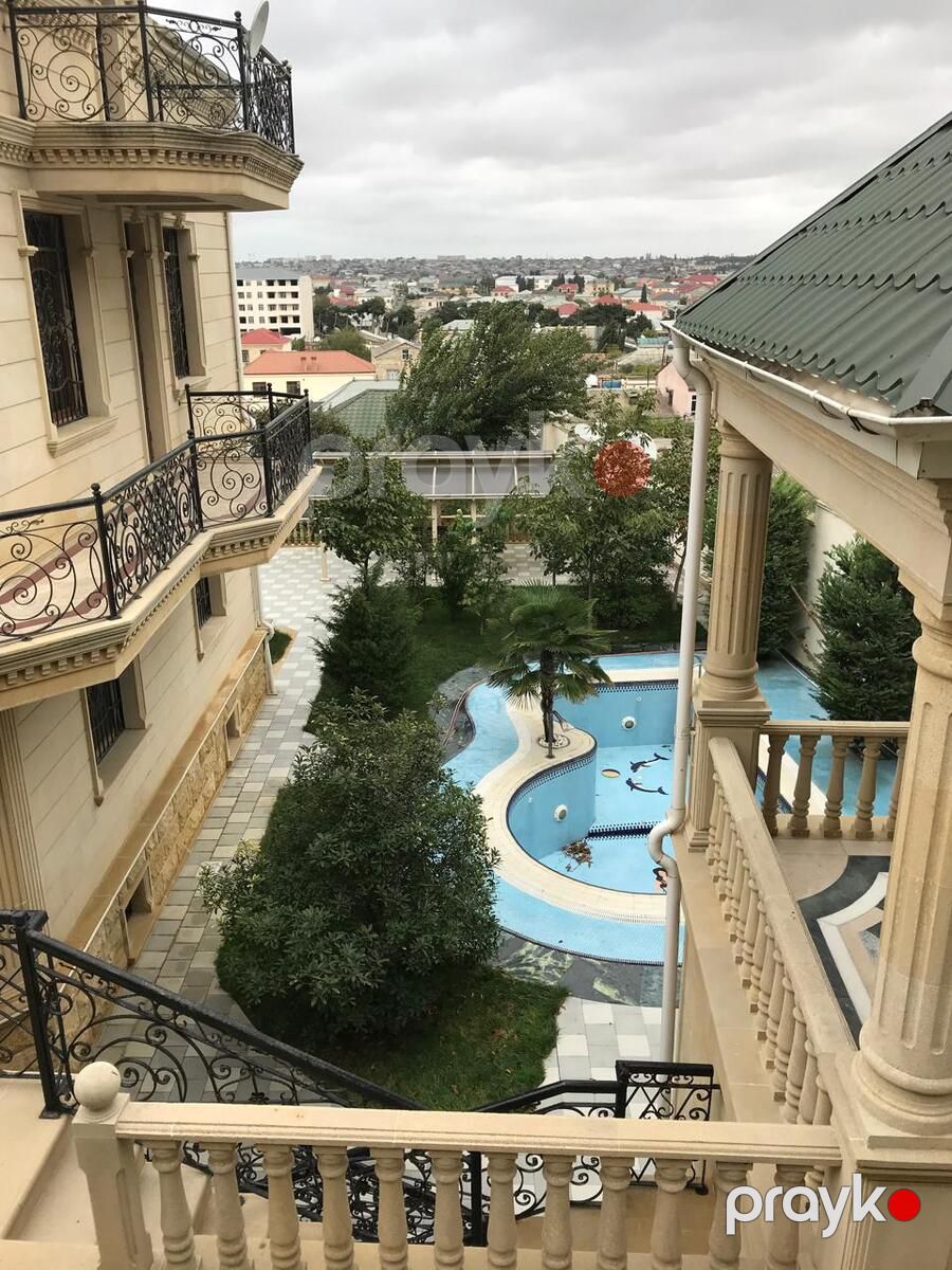 Satılır 8 otaqlı həyət evi/bağ evi 700 m² — Ev, villa, Bakı (4)