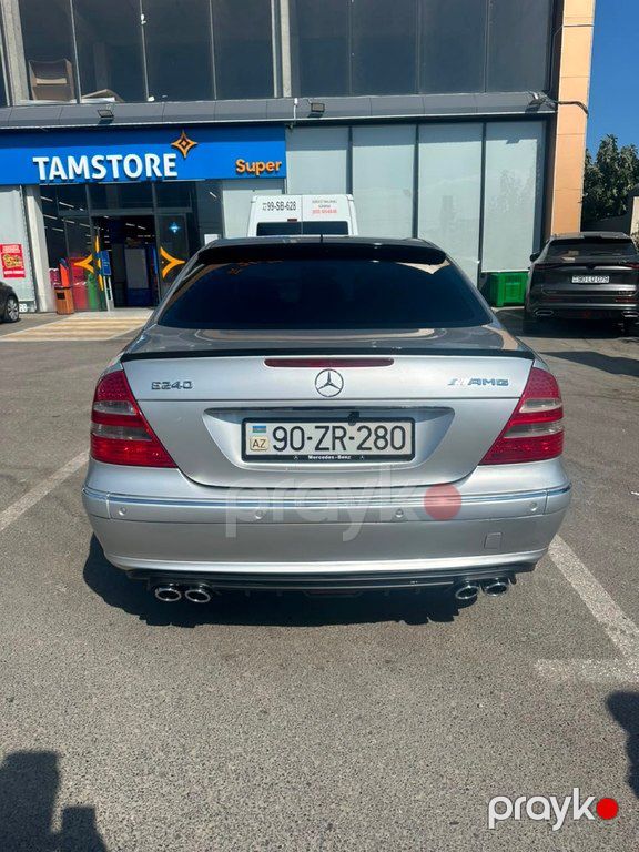 Mercedes E 240 4MATIC, 2.6 L, 2005 il, 320 000 km — Avtomobillər, Bakı (12)