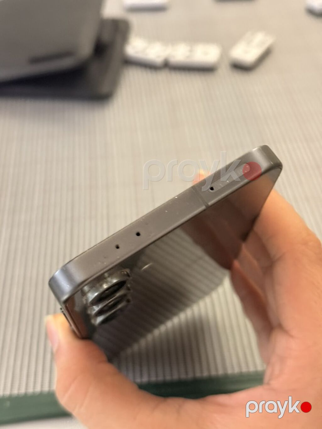 Samsung Galaxy S24 FE, 128 GB, rəng - Boz, Barmaq izi, Simsiz şarj, İki sim kartlı — Samsung, Masazır (5)