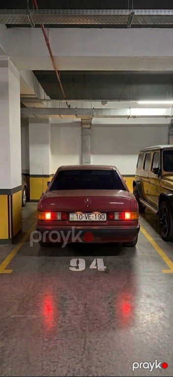 Mercedes 190, 1.8 L, 1990 il, 260 000 km — Avtomobillər, Bakı (3)