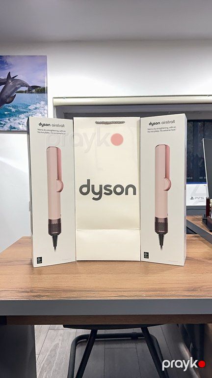 "Dyson Airstrait Pink" saç ütüsü — Bakı