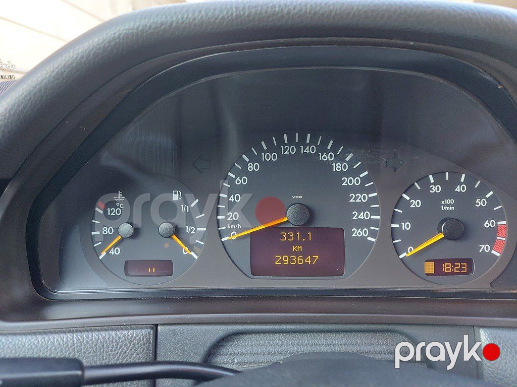 Mercedes E 240, 2.4 L, 2000 il, 293 647 km — Avtomobillər, Göyçay (11)