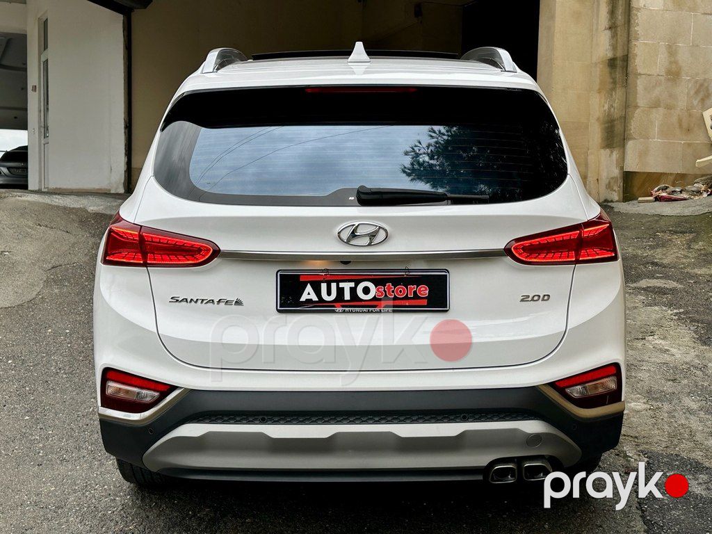 Hyundai Santa Fe, 2.0 L, 2018 il, 165 000 km — Avtomobillər, Bakı (4)
