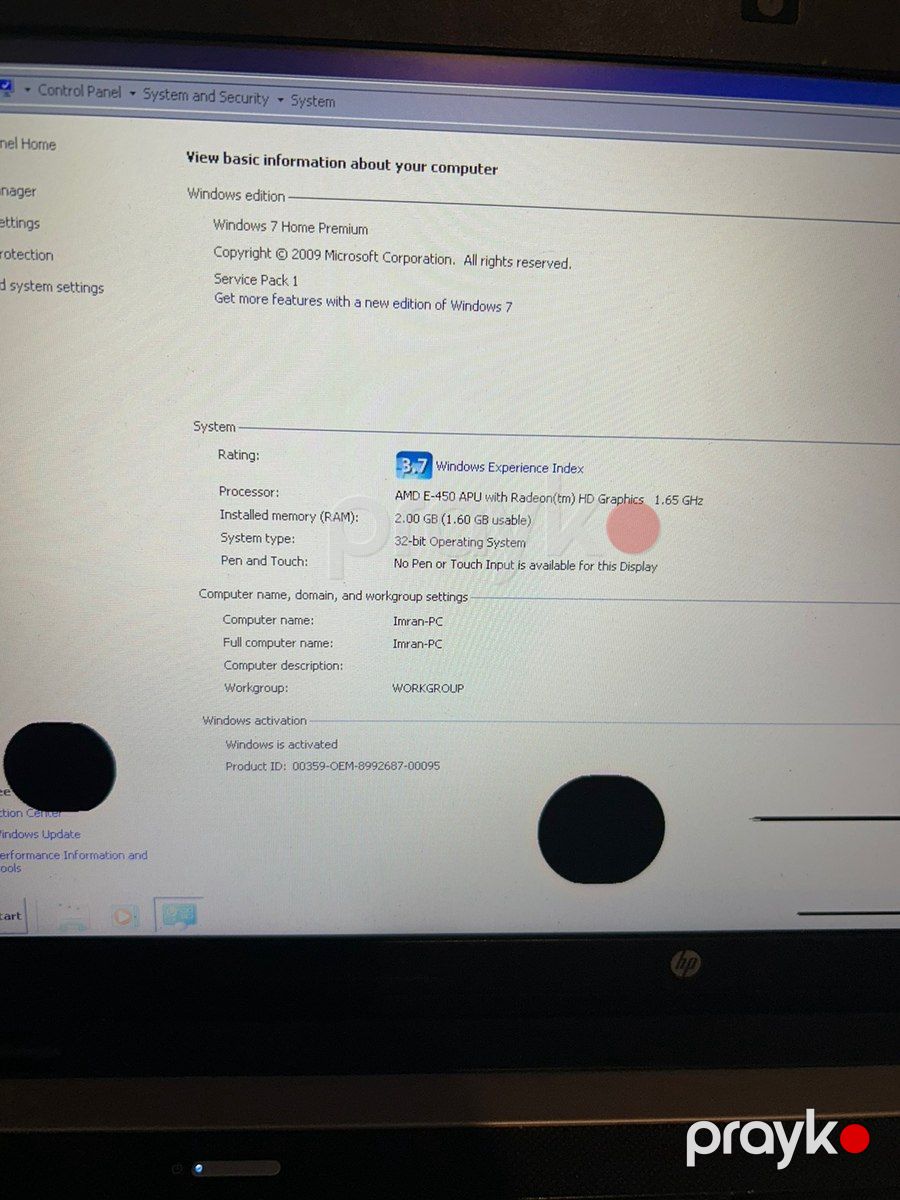 HP 635 noutbuk — Noutbuklar, Bakı (4)