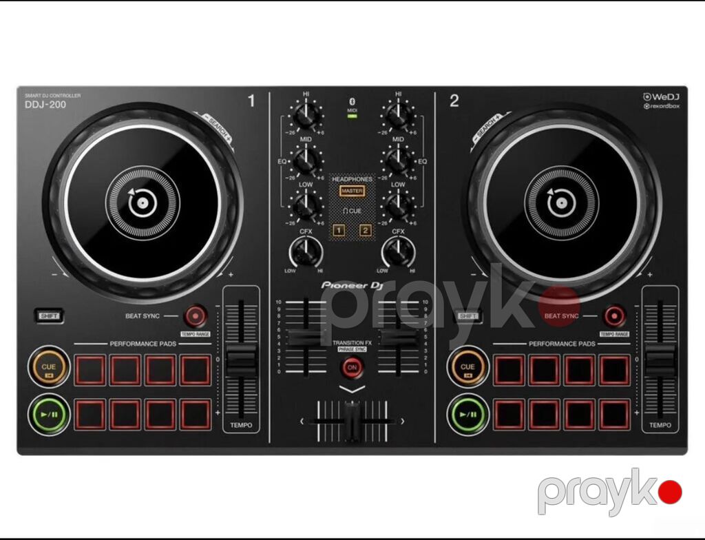Pioneer DJ DDJ‑200 – Smart DJ Controller - 2 kanallı, kompakt DJ — Studiya və konsert üçün, Bakı (2)